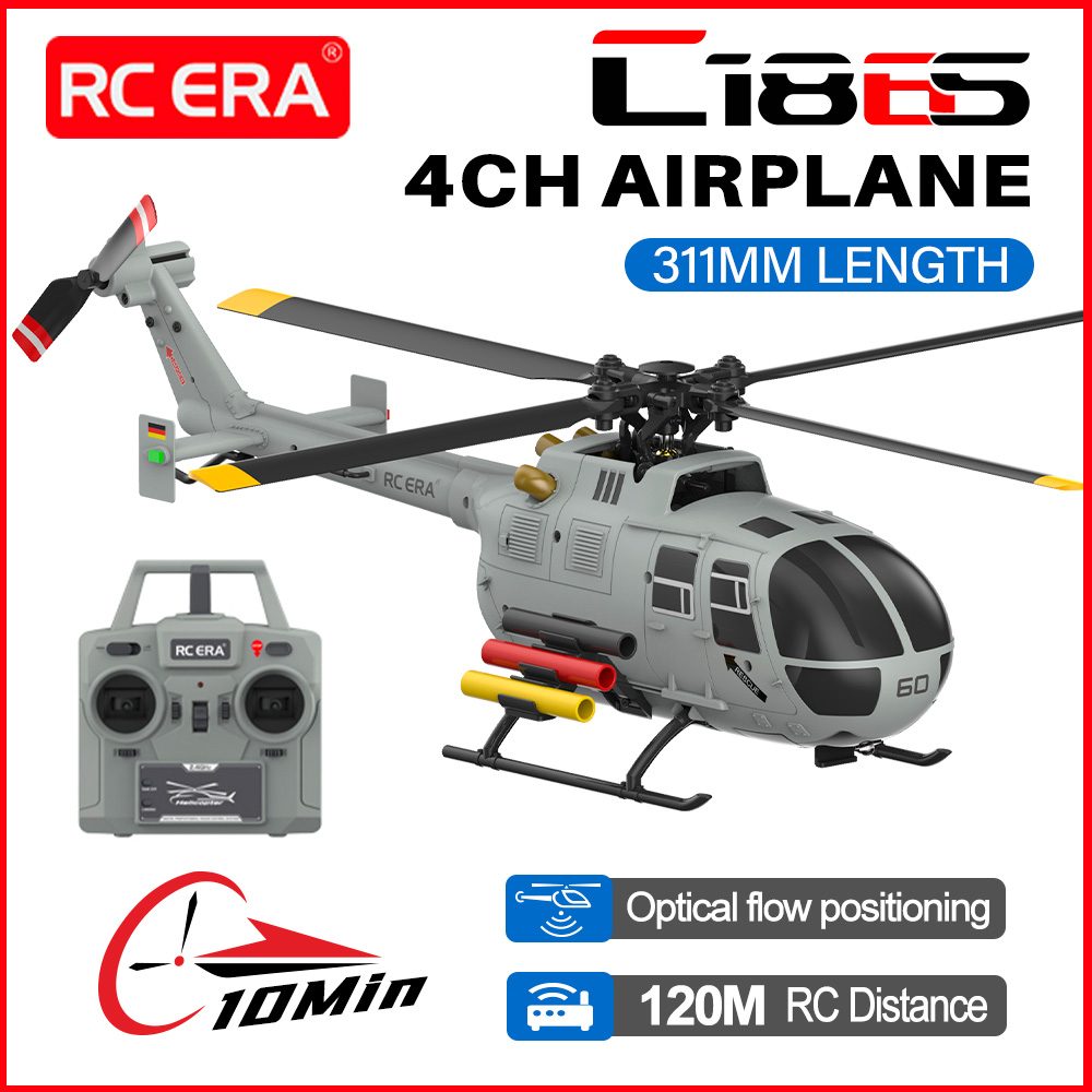 Rc Helicopter Gyro - RC ERA C186S BO105 헬리콥터 브러시리스