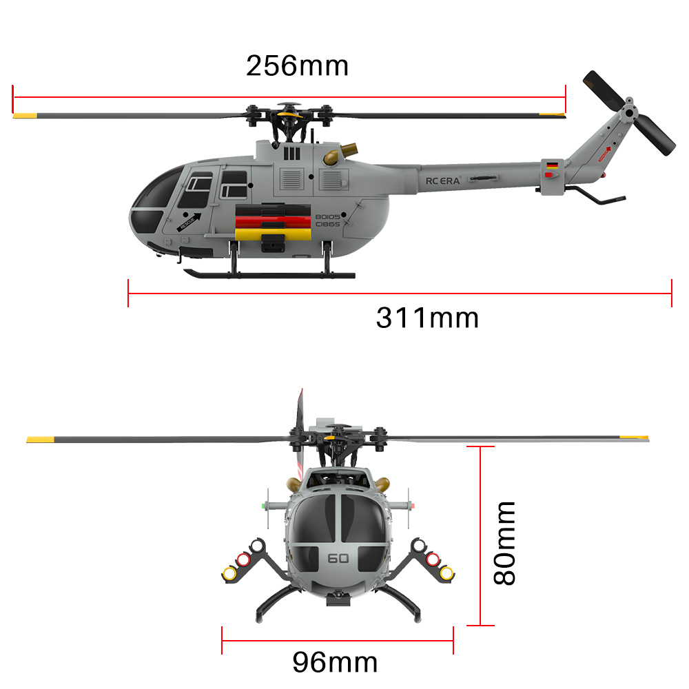 RC ERA C186S BO105 헬리콥터 브러시리스  - Rc Helicopter Gyro 리뷰 및 가격