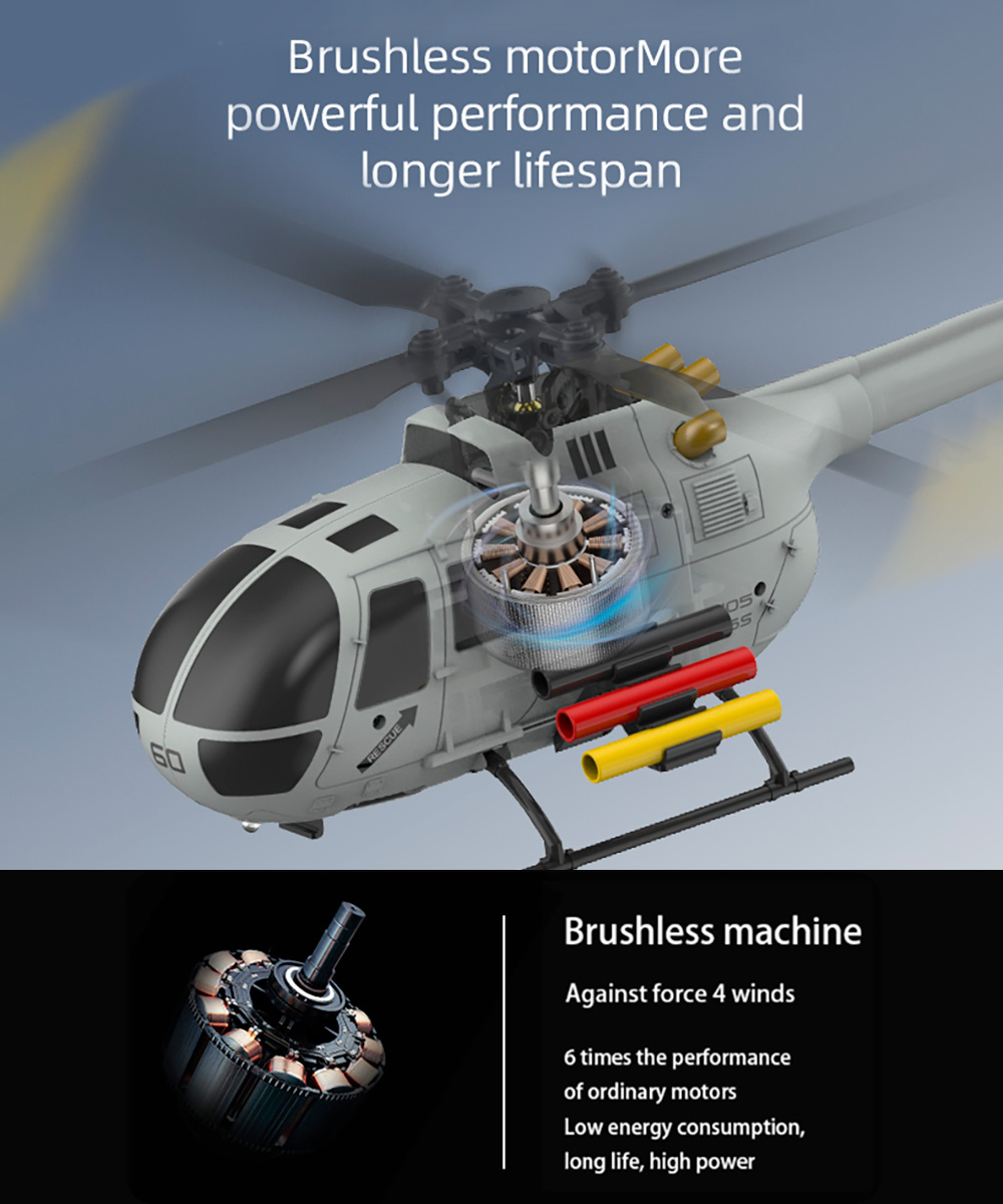 RC ERA C186S BO105 헬리콥터 브러시리스  - Rc Helicopter Gyro 리뷰 및 가격